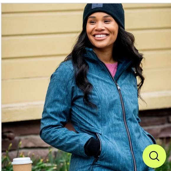 NWT Free Country Teal Aeris Super Softshell Jacket Size S - Picture 6 of 16